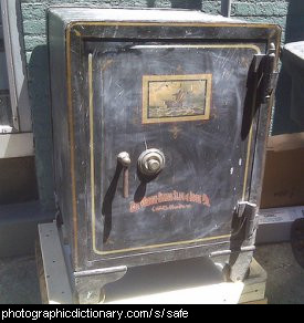 Photo of a safe