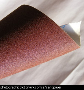 Photo of sandpaper