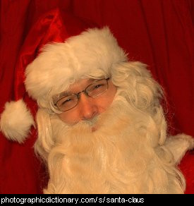 Photo of Santa Claus