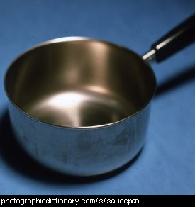 Photo of a saucepan