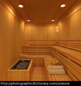 Sauna.