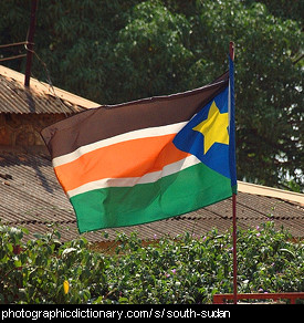 Flag of South Sudan