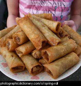 Photo of spring rolls