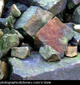 Photo of some stones