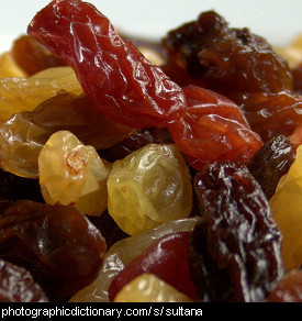 Photo of sultanas