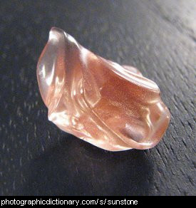 Photo of sunstone