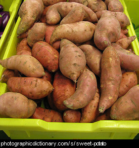 Photo of sweet potatoes