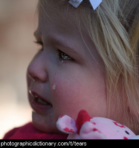 Photo of a child crying