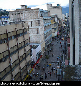 Photo of Tegucigalpa, Honduras