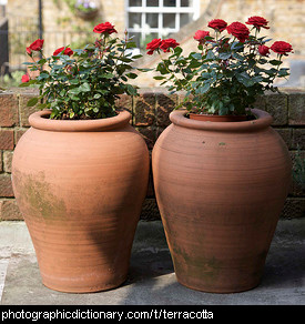 Photo of terracotta pots