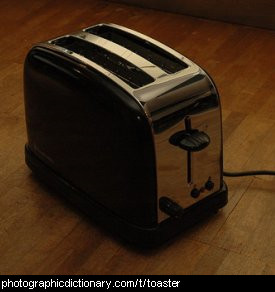 Photo of a toaster