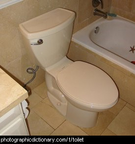 Photo of a toilet