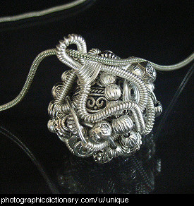 Photo of a unique pendant