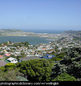 Photo of Wellington, New Zealand