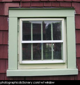 Photo of a window