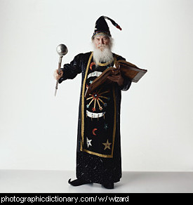Photo of a wizard