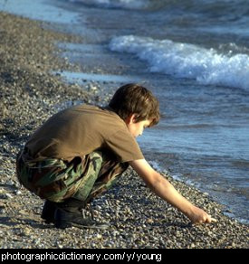 Photo of a young boy