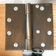 Photo of a hinge