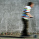 Photo of a boy on a scooter