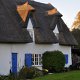 Photo of a thatched roof