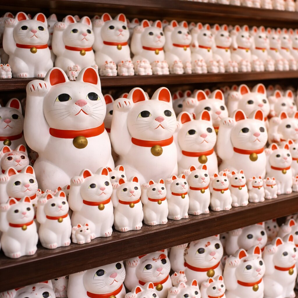 Altered photo of souvenirs for sale