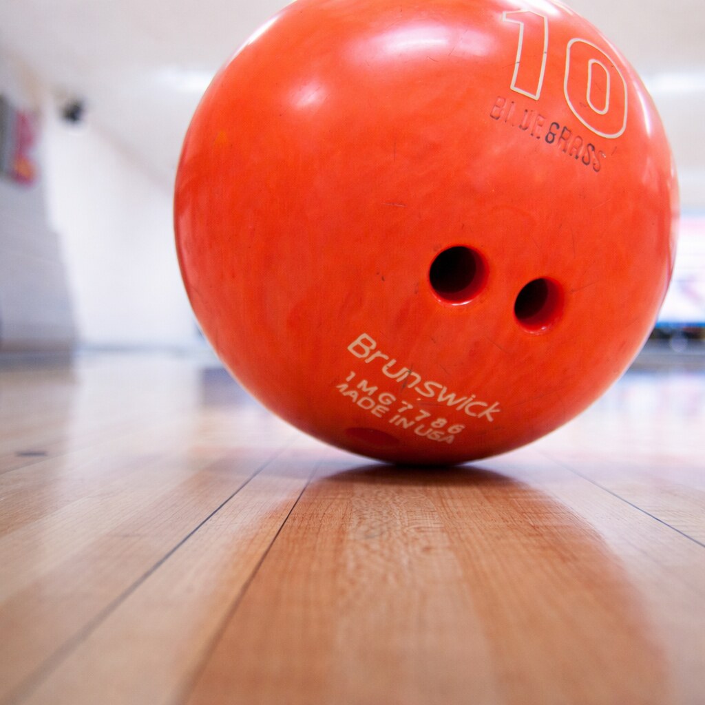 Photo of a bowling ball