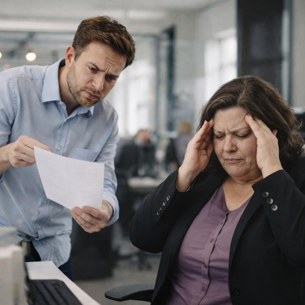 Generated image of someone asking many times