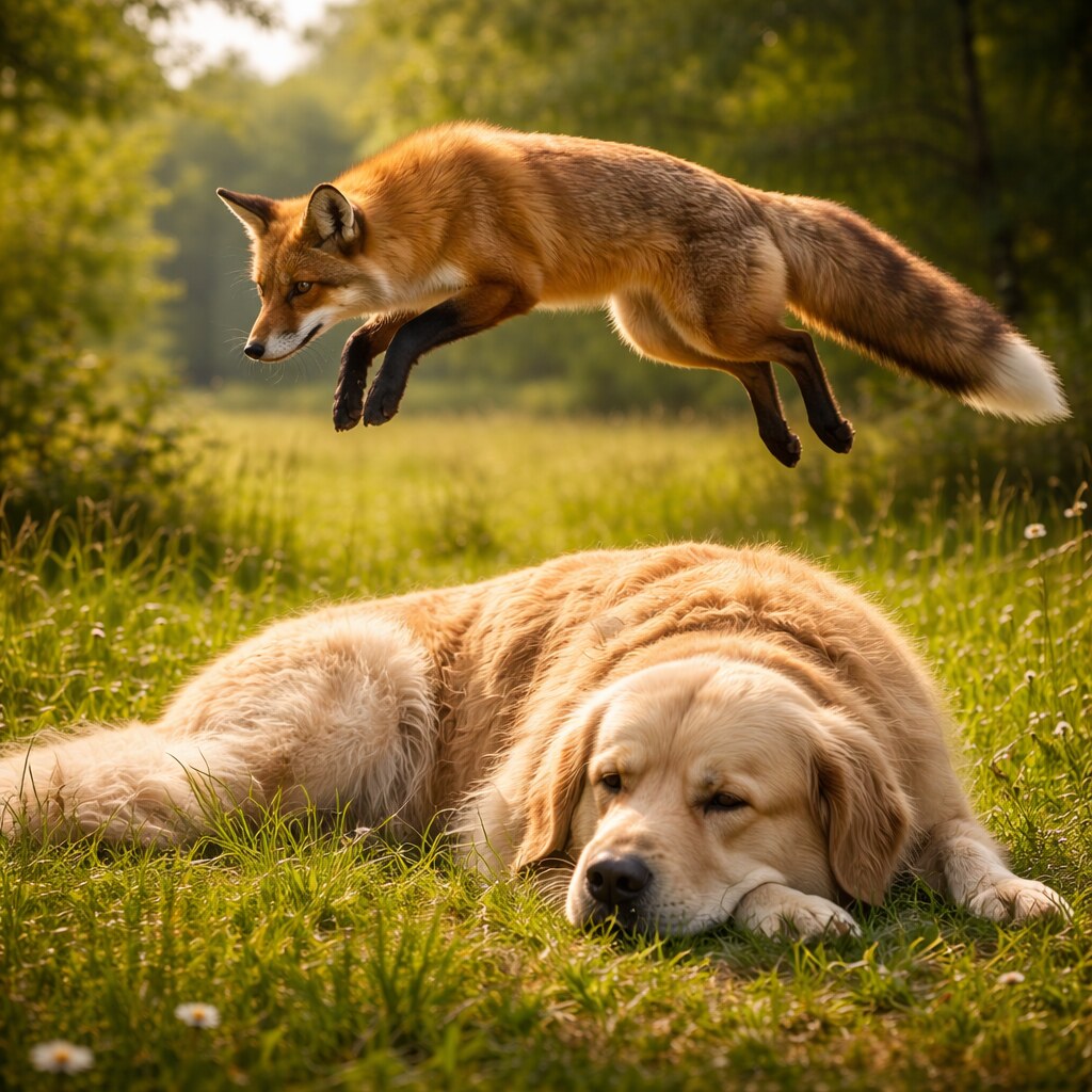 The quick brown fox jumped over the lazy dog