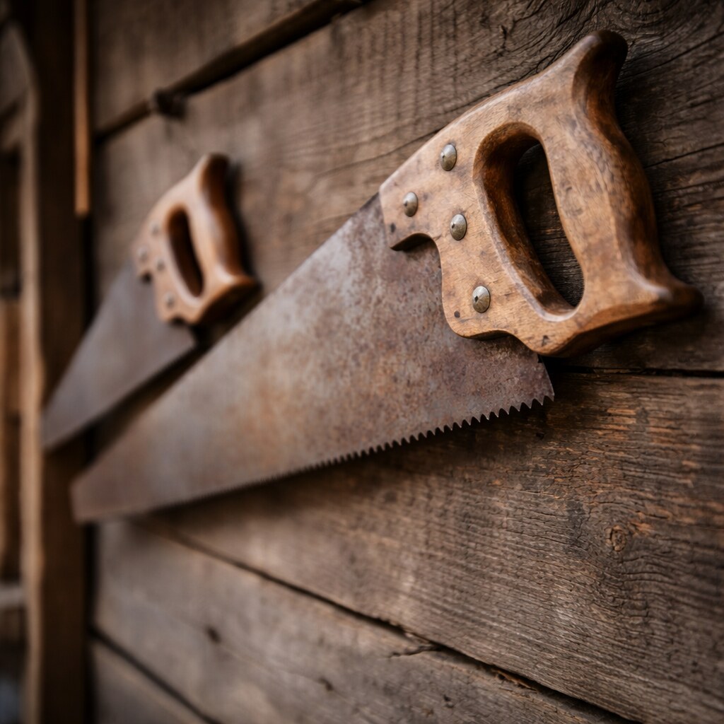 Generated image of some old saws