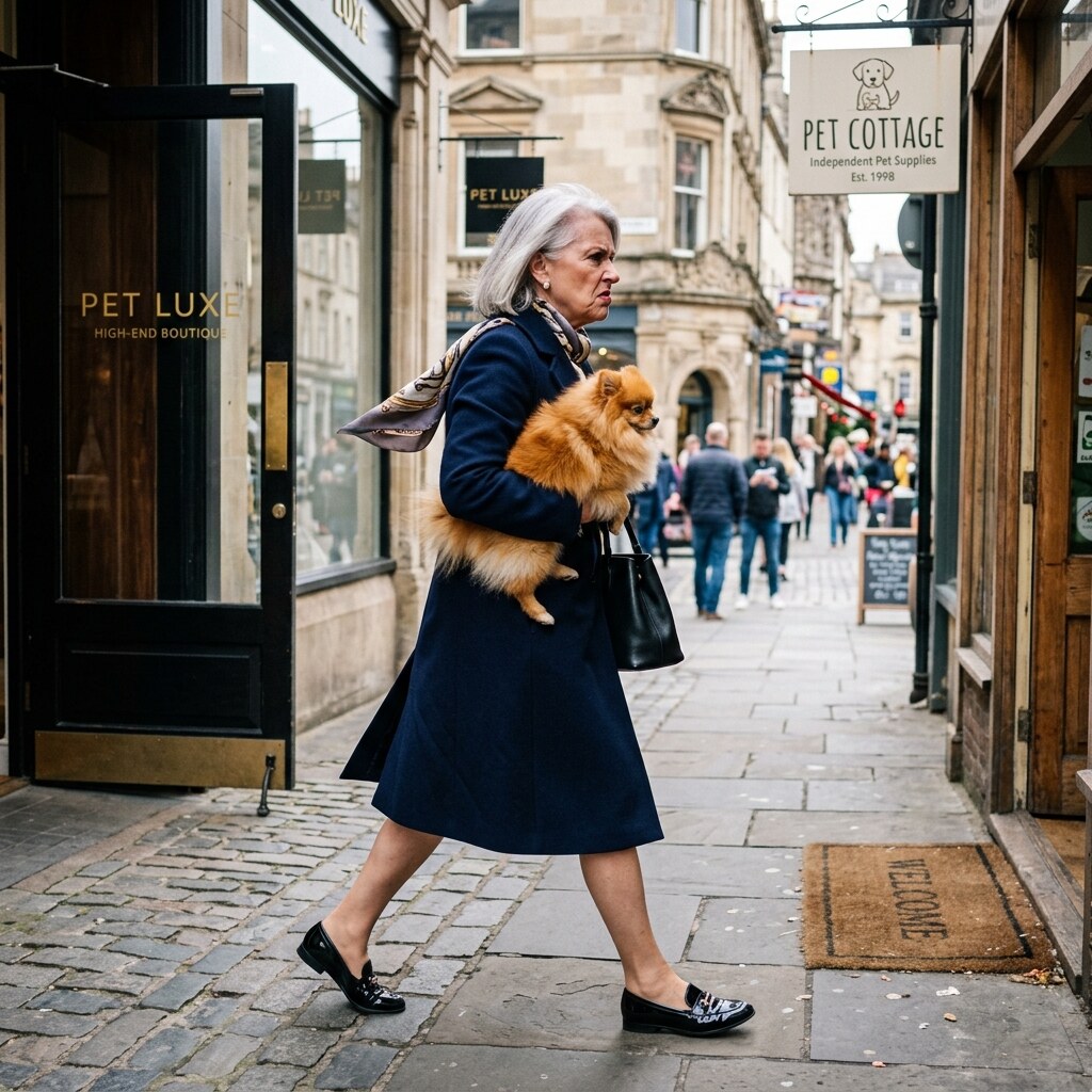 Generated image of a woman voting with her feet