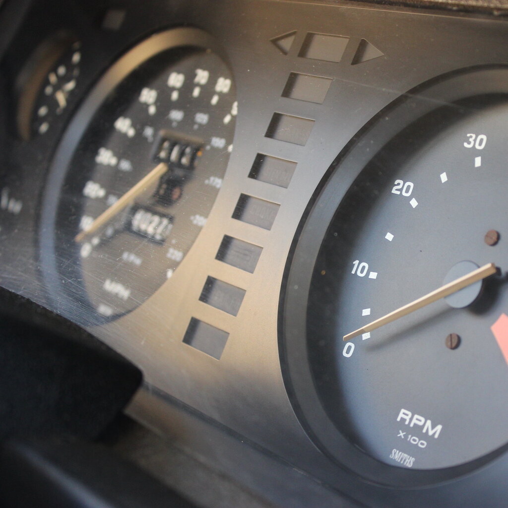 Photo of an odometer